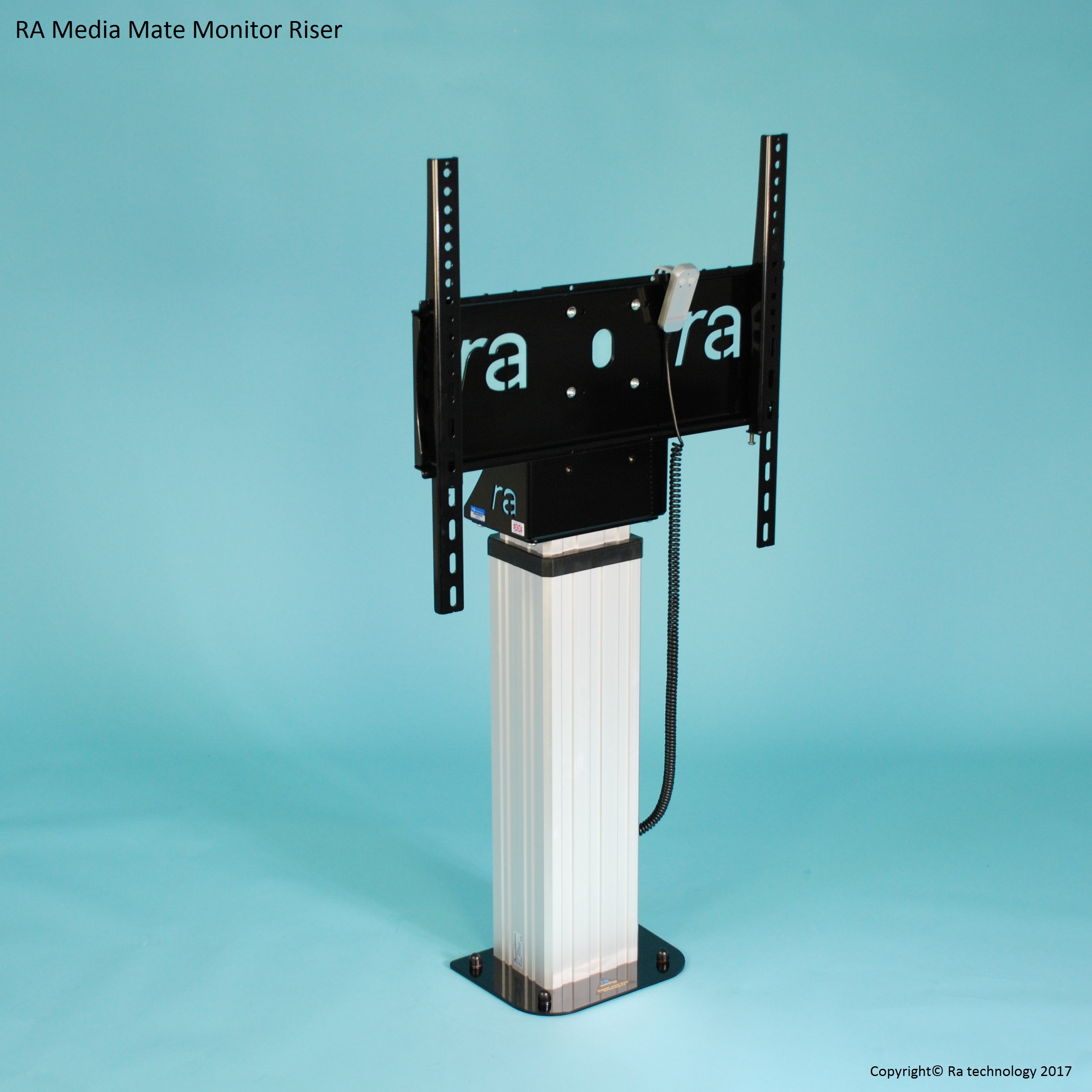 RA Media Mate Monitor Riser. Screens up to 86 inch and 120kg